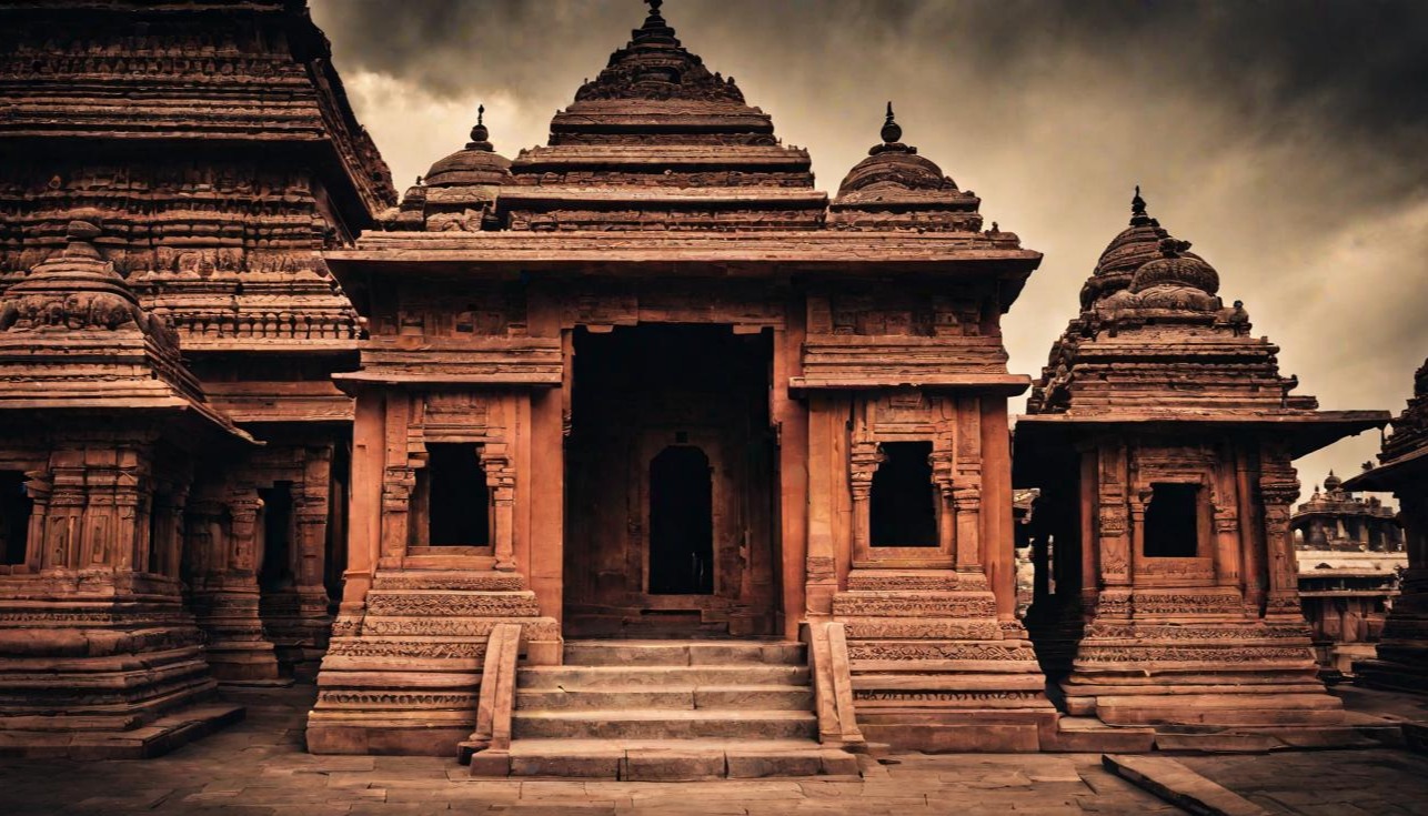 Temple photograph from The Temple Construction India current website, gallery 01
