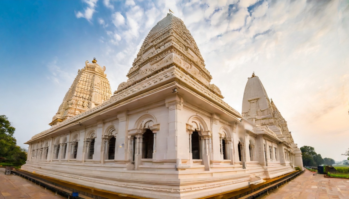 Temple photograph from The Temple Construction India current website, gallery 02