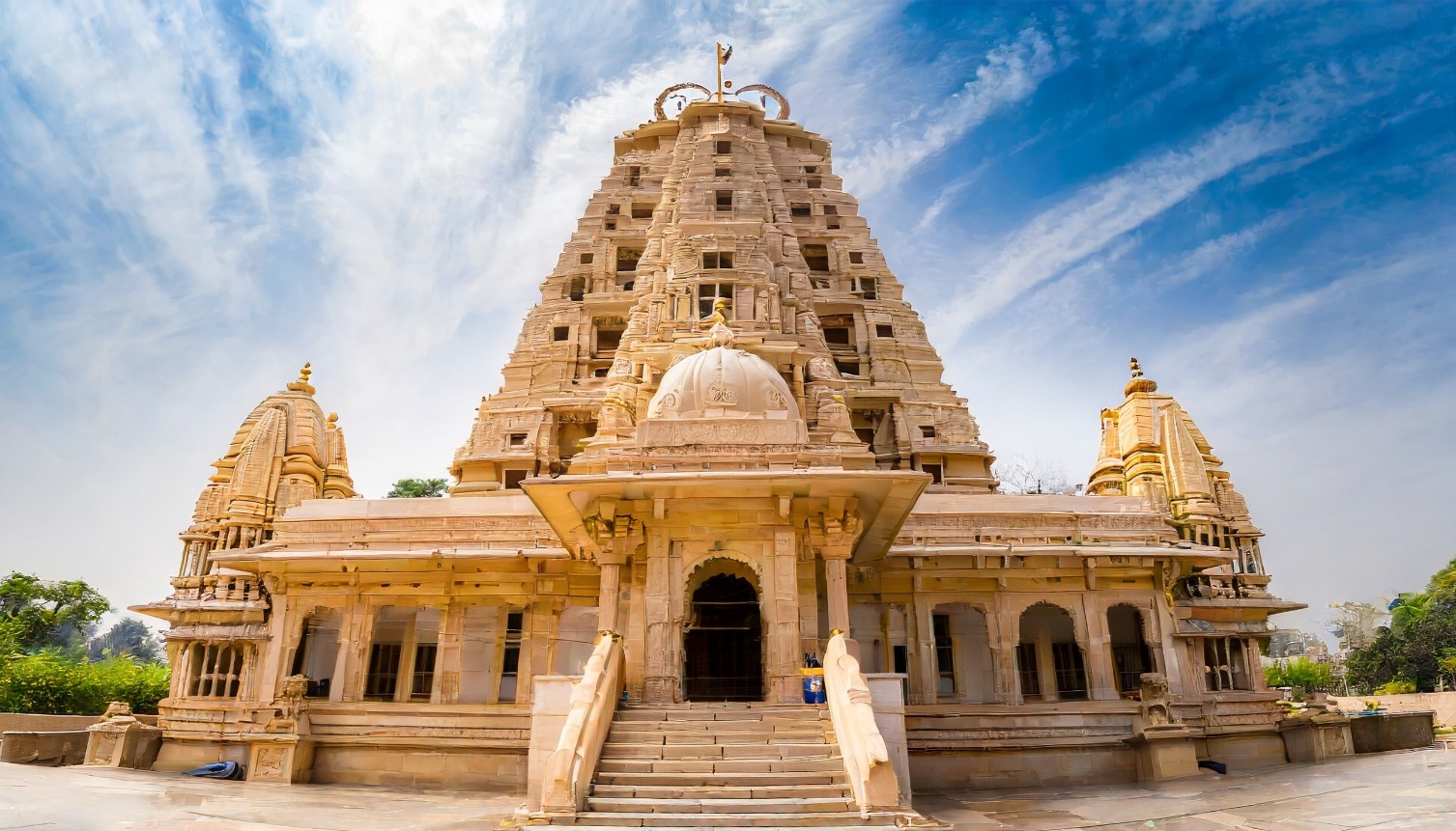 Temple photograph from The Temple Construction India current website, gallery 07