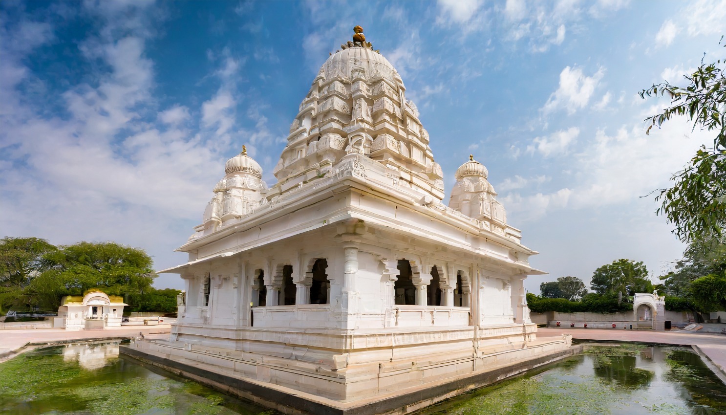 Temple photograph from The Temple Construction India current website, gallery 10